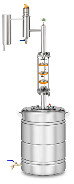 Самогонный аппарат «Народный NEW» с тарельчатой колонной